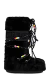 Moon Boot Icon Faux-fur Snow Boots In Black