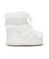 Moon Boot Womens Polyvinyl Cold Weather Ankle Boots In Gray
