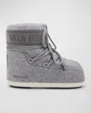 Moon Boot Mb Icon Low Felt In Grey