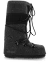 Moon Boot Icon Felt Snow Boots An In Black