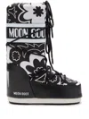 Moon Boot Icon Floral-print Boots In Multi