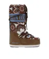 Moon Boot Icon Floral-print Boots In Multicolor