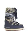 Moon Boot Icon Floral-print S In Blue
