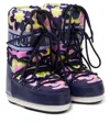 Moon Boot Icon Floral-print Snow Boots In Multicoloured
