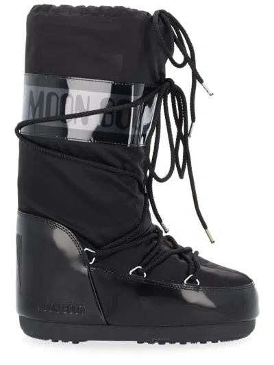 Moon Boot "icon Glance" Boot In Black