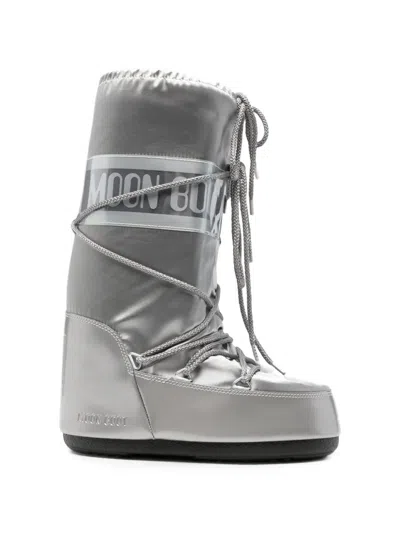 Moon Boot Icon Glance Boots In Gray