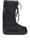 Moon Boot Women Icon Glace Boots In Black