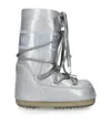 Moon Boot Icon Glitter S In Silver