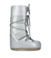 Moon Boot Icon Glitter S In Silver