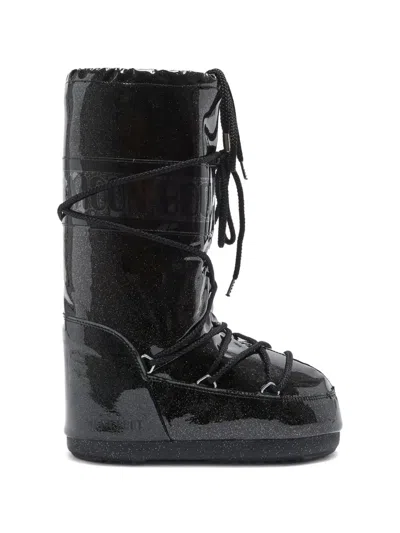 MOON BOOT ICON GLITTER SNOW BOOTS