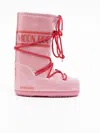 Moon Boot Girls Icon Glitter Snow Boots In Pink