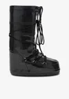 Moon Boot Icon Glittered Mid-calf Boots In Black