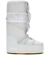 Moon Boot Icon Grey Nylon Boots In Gray