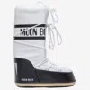 Moon Boot Icon Multicolor Nylon Boots In White
