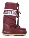 Moon Boot Icon High-top Snow Boots In Nylon In Multi