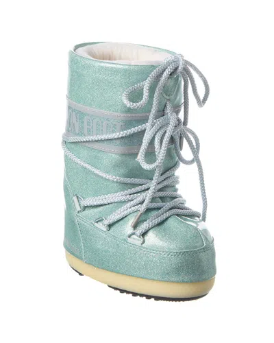Moon Boot ® Icon Jr Glitter Boot In Blue