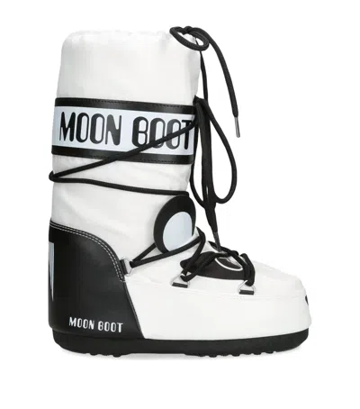 MOON BOOT ICON JUNIOR PANDA BOOTS