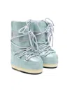 Moon Boot Icon Glitter Snow Boots In Blue