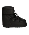 Moon Boot Low Icon Rubber  In Black