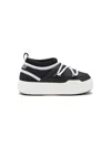 Moon Boot Icon Lace-up Sneakers In Black