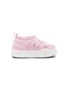 Moon Boot Icon Lace-up Sneakers In Pink