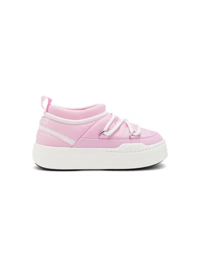 Moon Boot Babies' Icon Lace-up Sneakers In Pink