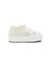 Moon Boot Icon Lace-up Sneakers In White