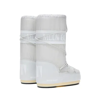 Moon Boot Icon Lace-up Snow Boots In Grey