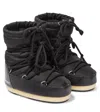 Moon Boot Icon Logo-print Round-toe Boots In Black
