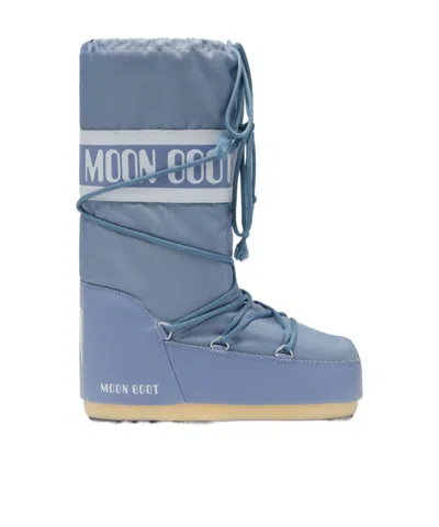 MOON BOOT MOON BOOT ICON LOGO PRINTED LACE-UP BOOTS