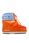 Moon Boot Women's Icon Low Sunrise Boots In Orange