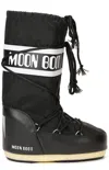 Moon Boot Icon Logo Printed Lace In Black