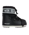 Moon Boot Icon Low Shell And Faux Leather Snow Boots In Black
