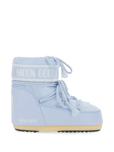 Moon Boot Icon Logo-print Boots In Blue