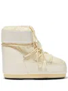 Moon Boot Icon Nylon Ankle Snow Boots In Beige
