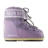 Moon Boot Icon Low Shell Snow Boots In Purple