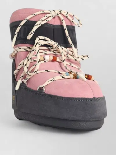 Moon Boot Ambidextrous Adjustable Boots With Non-slip Outsole In Multi