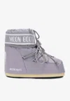 Moon Boot Womens Polyvinyl Cold Weather Ankle Boots In Purple