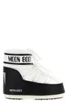 Moon Boot Icon Low Shell And Faux Leather Snow Boots In White