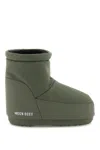 Moon Boot Icon Low Nolace Boots And Ankle Boots In Khaki