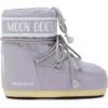 Moon Boot Womens Polyvinyl Cold Weather Ankle Boots In Gray