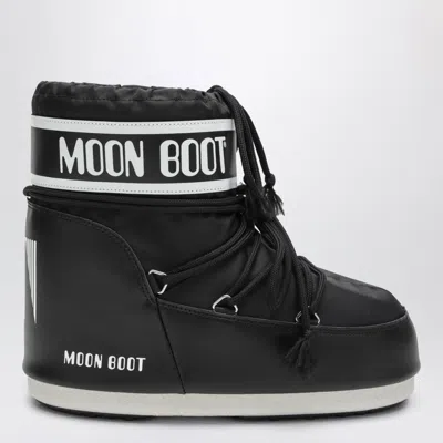 MOON BOOT MOON BOOT ICON LOW BOOT IN BLACK NYLON
