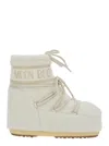 Moon Boot Shearling-effect Logo-print Snow Boots In White