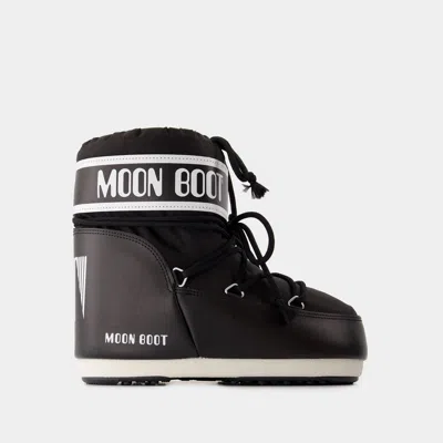 MOON BOOT BOTTES ICON LOW - MOON BOOT - SYNTHÉTIQUE - NOIR