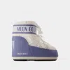 Moon Boot Icon Logo-print Padded Boots In Grey