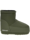 Moon Boot Icon Low Nolace Boots And Ankle Boots In 绿色