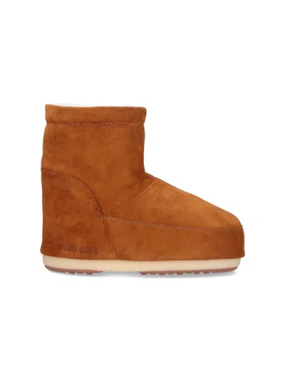 Moon Boot 'icon Low' Boots In Brown