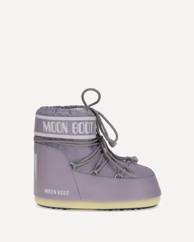 Moon Boot Icon Low Boots In Gray