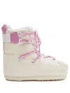 Moon Boot Lace-up Sneaker-boot In Neutrals