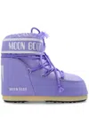 Moon Boot Womens Polyvinyl Cold Weather Ankle Boots In Purple